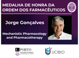 Ordem dos Farmacêuticos honours Jorge Gonçalves with the Medal of Honour