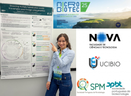 PhD Student Wins Best Poster Award at Microbiotec’25